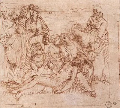 Lamentation over the Dead Christ Raphael